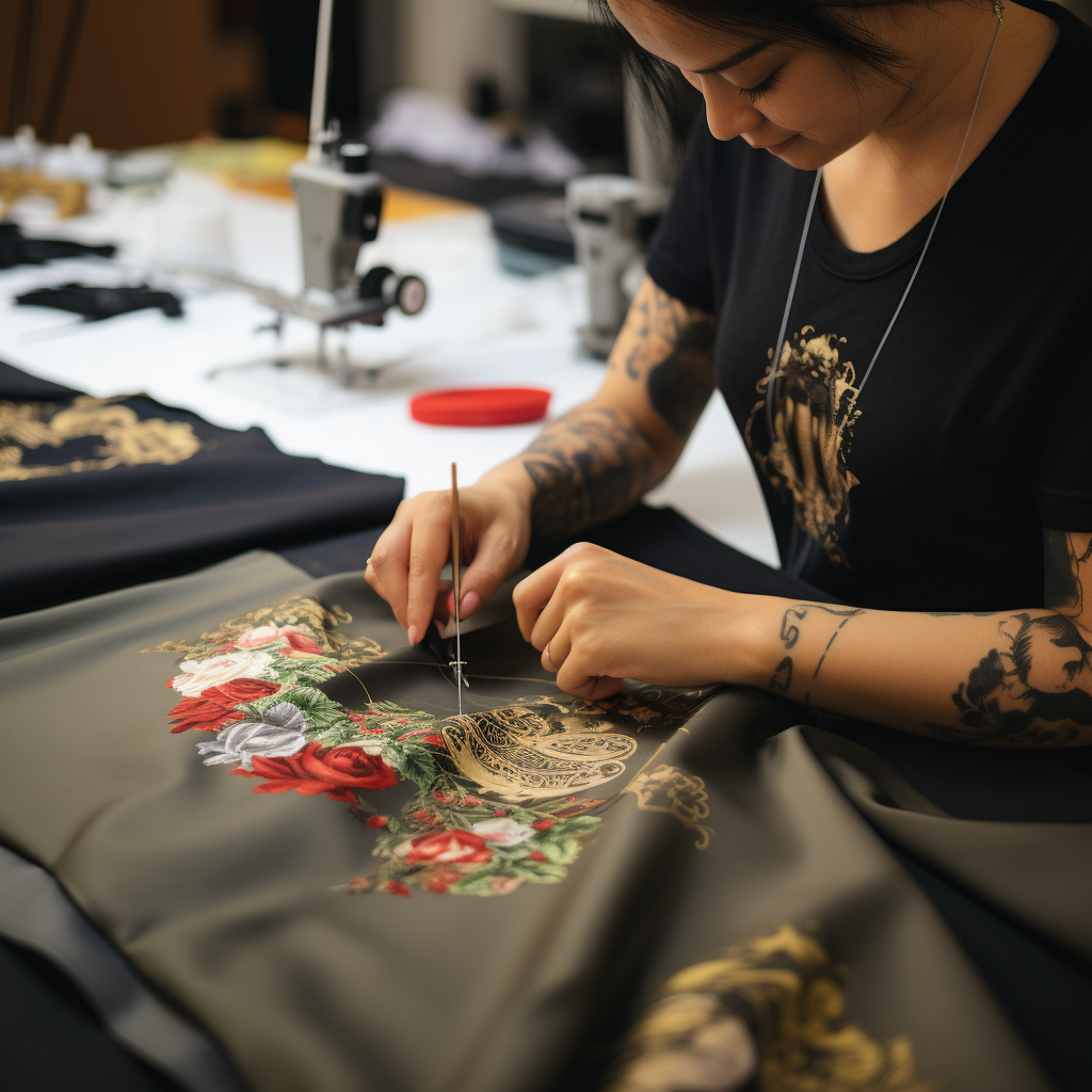 Hand Embroidery Technology for Garments