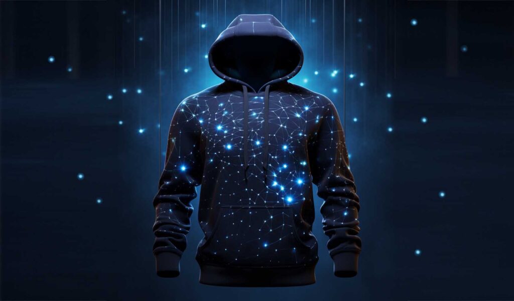 starry sky dream print hoodie