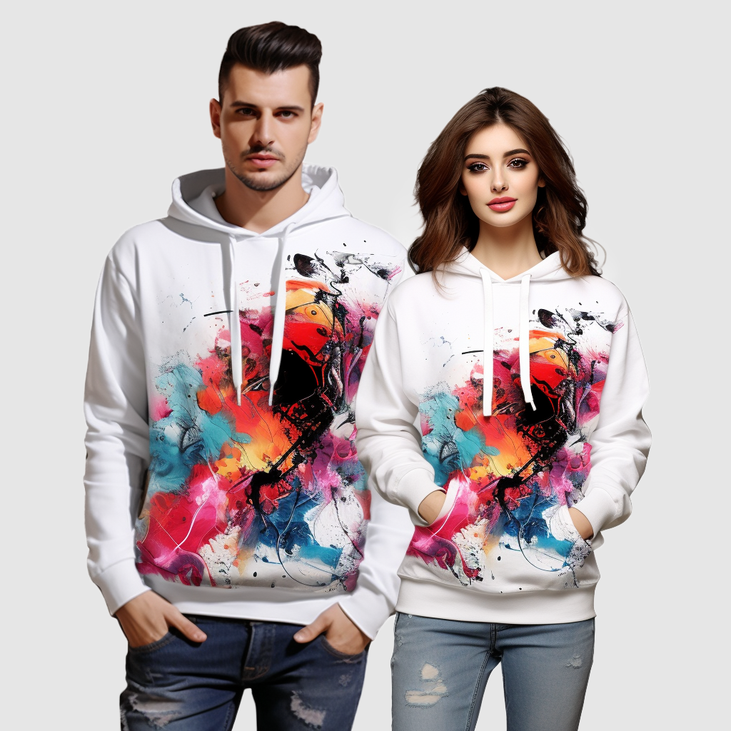 Printed Hoodie