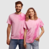 Pink tie-dye t-shirt