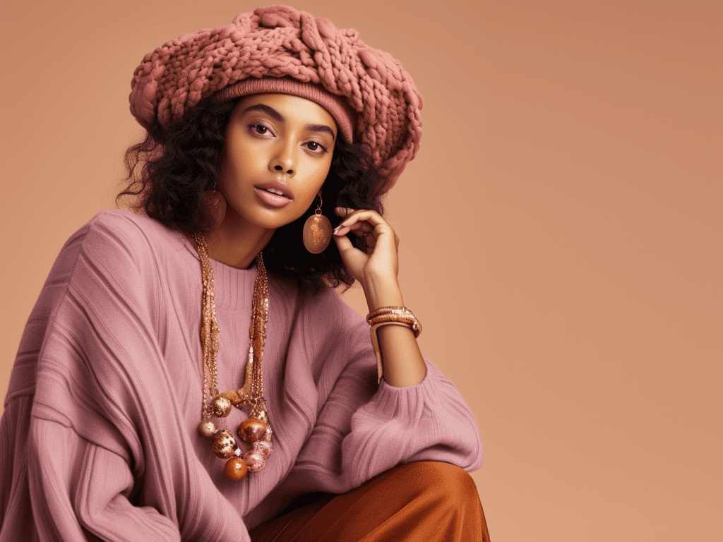 Knitted new style display