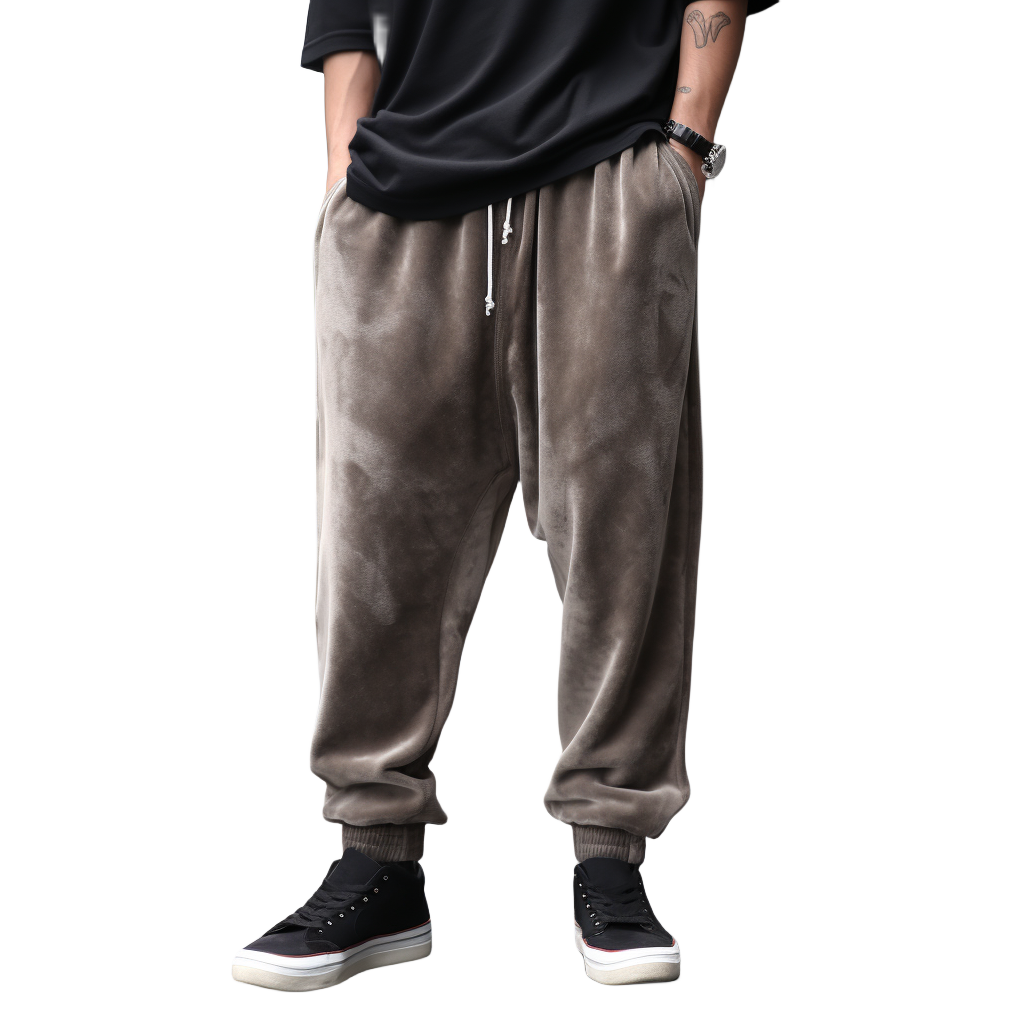 Loose sweatpants