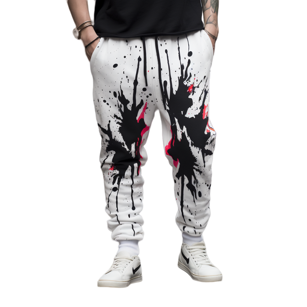 printed sweatpants