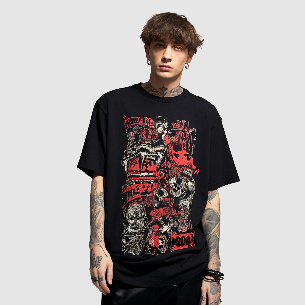 Oversized Printed T-Shirt​