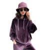 Velvet hoodie