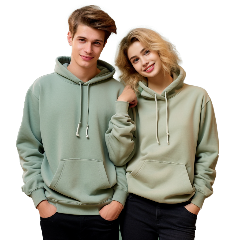 Men's and women's hoodies