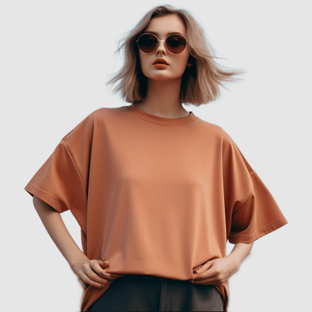 slightly oversized fit