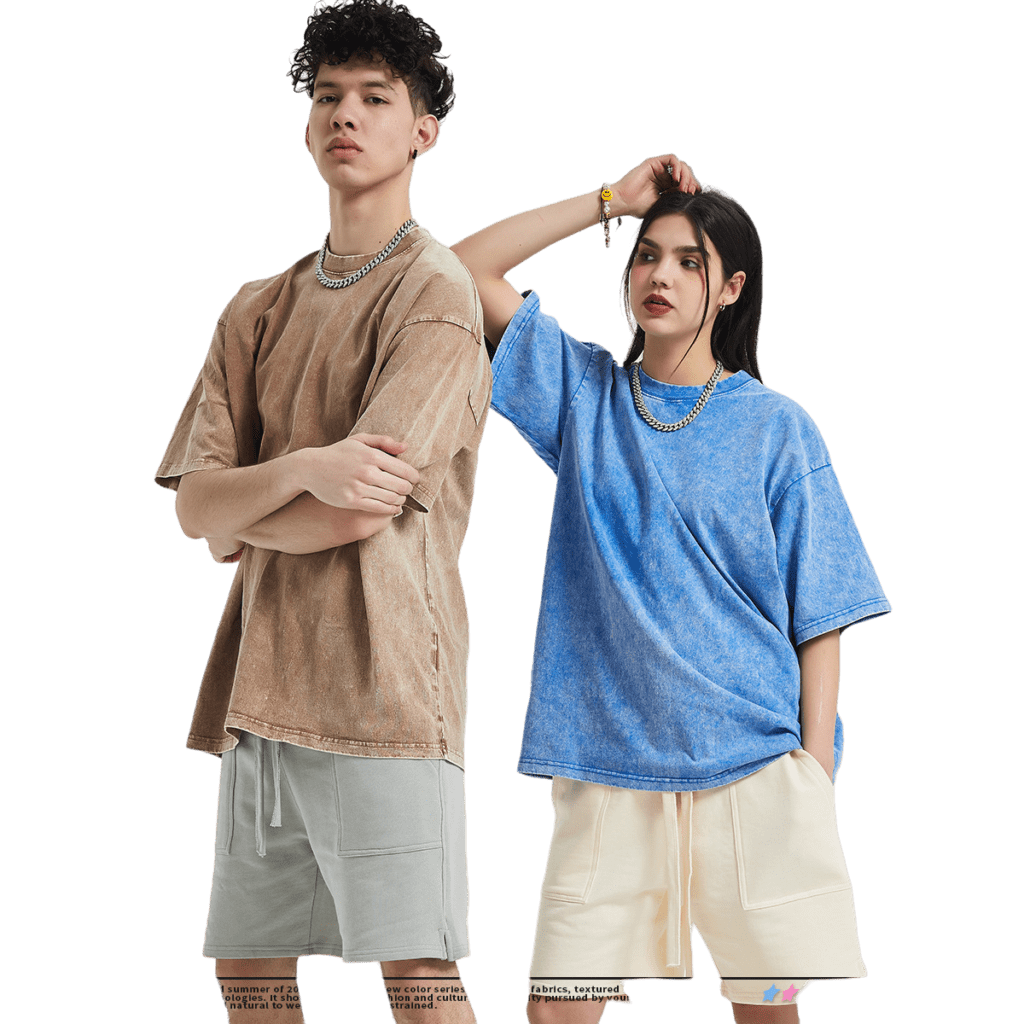 Revisit classic retro vibes with our Acid Wash Vintage T-Shirt. Expertly crafted to echo the iconic styles of yesteryears, this tee seamlessly combines a nostalgic acid-washed finish with today's comfort standards. Whether you're channeling the laid-back spirit of the '80s or just making a bold fashion statement, this shirt ensures you do so with unparalleled style and ease