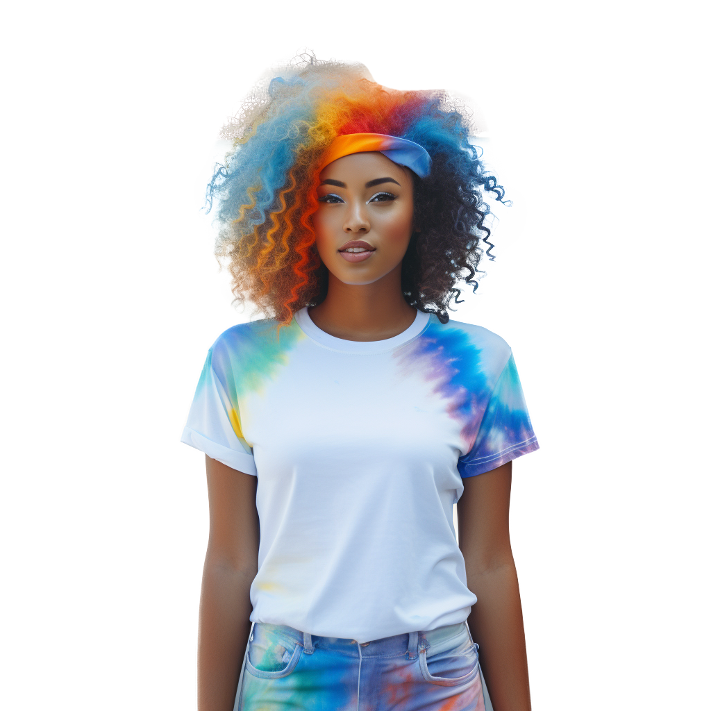 women's Tie Dye T-Shirt