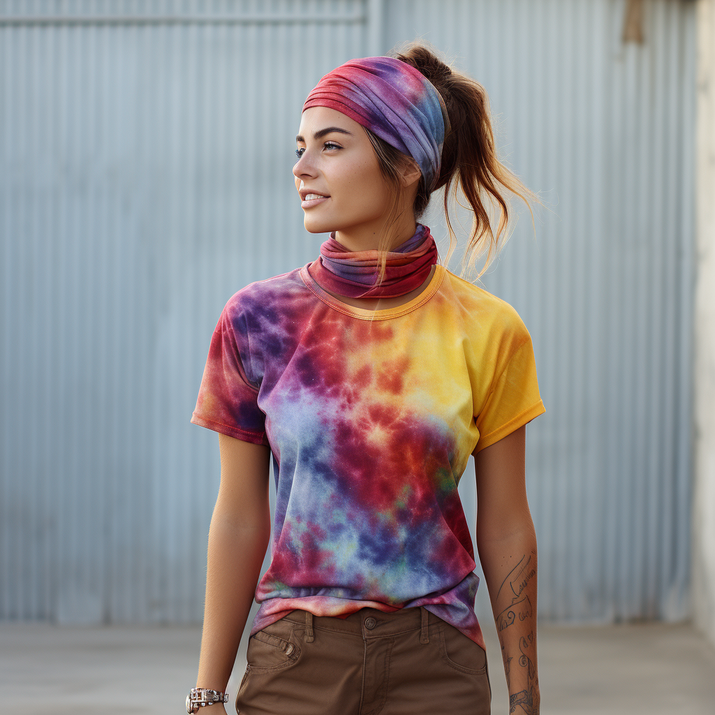 women's Tie Dye T-Shirt