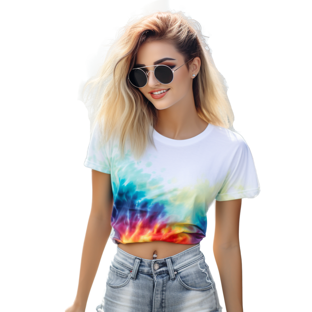 women's Tie Dye T-Shirt