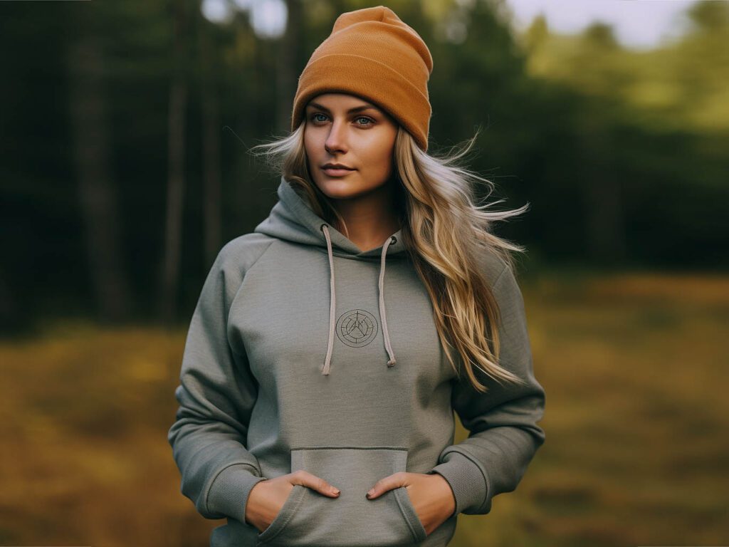 An image showcasing Modaknits Women's Hoodies.