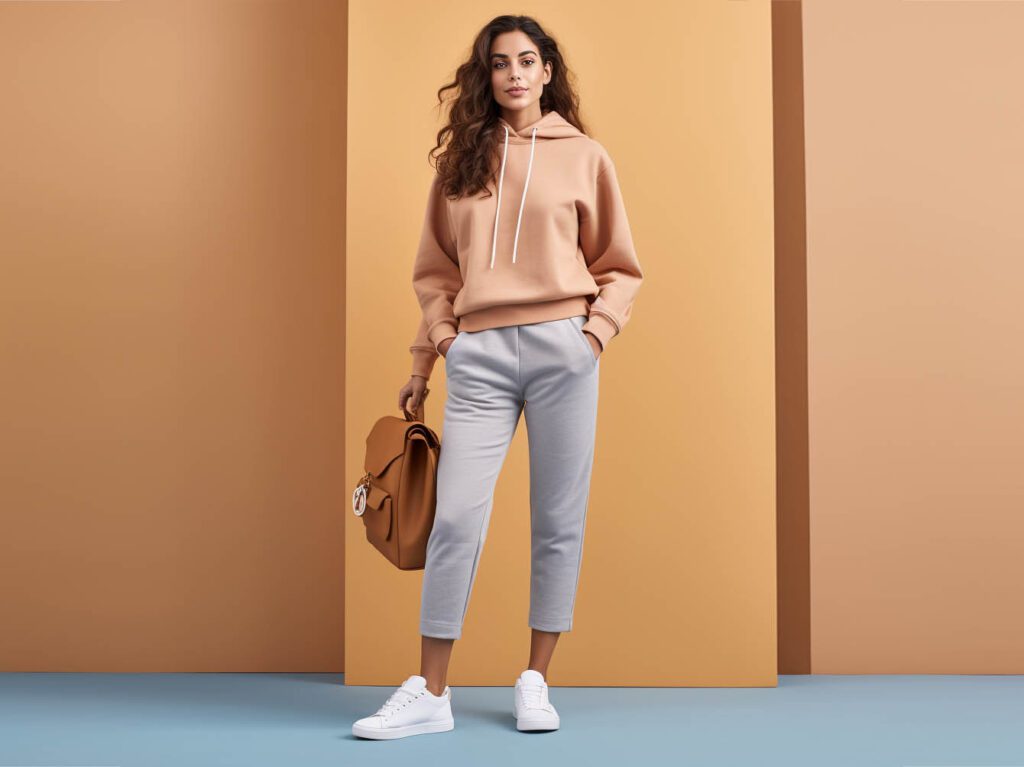 An image showcasing how to elevate your look with women's hoodies.