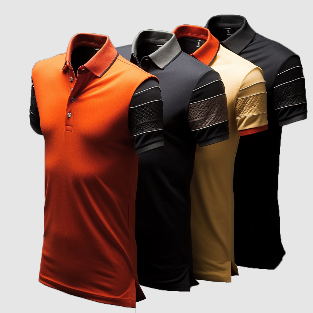High quality horse POLO shirt display