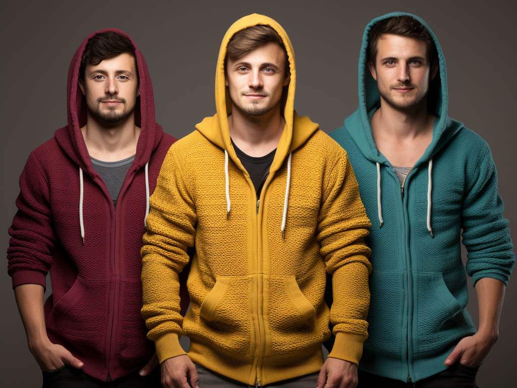 Stylish Variety: Modaknits' zipper hoodie series boasts a wide range of designs, catering to the diverse tastes of consumers. They offer hoodies in a plethora of colors, patterns, and styles, ranging from timeless solid colors to the latest trendy prints.