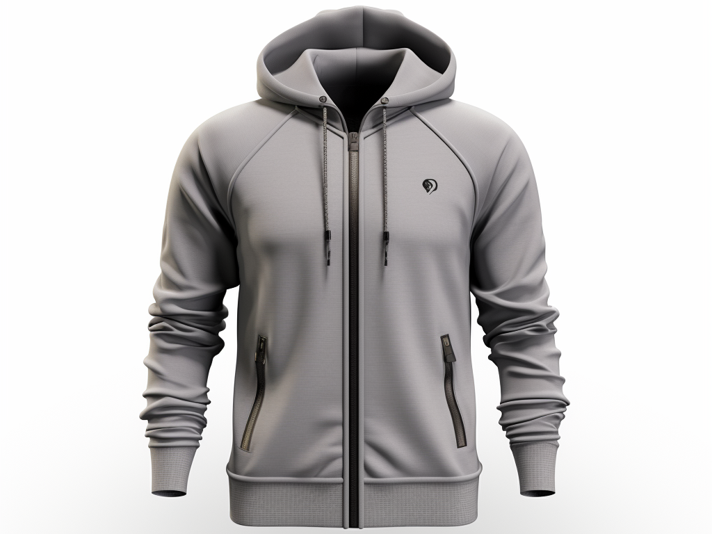 The image showcases a stylish ensemble featuring a crewneck sweatshirt accessorized to create a fashionable look.