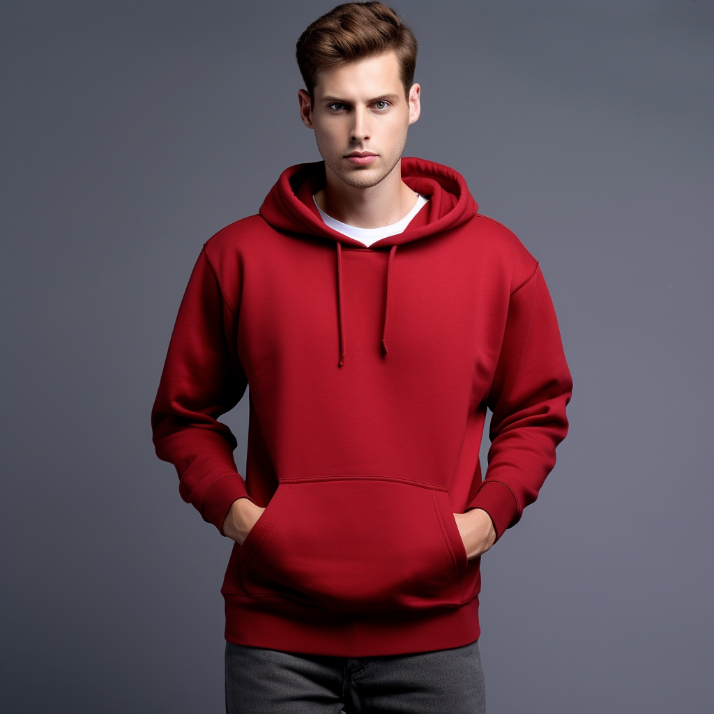 Basic men's hoodie