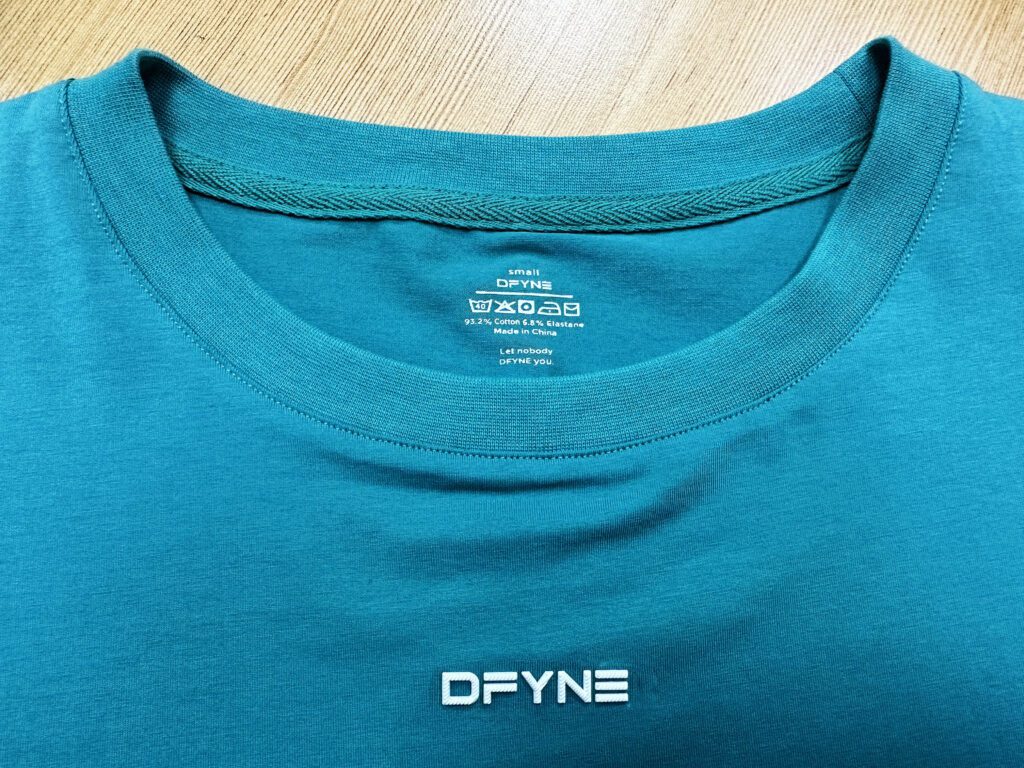 Printed washing mark, more comfortable