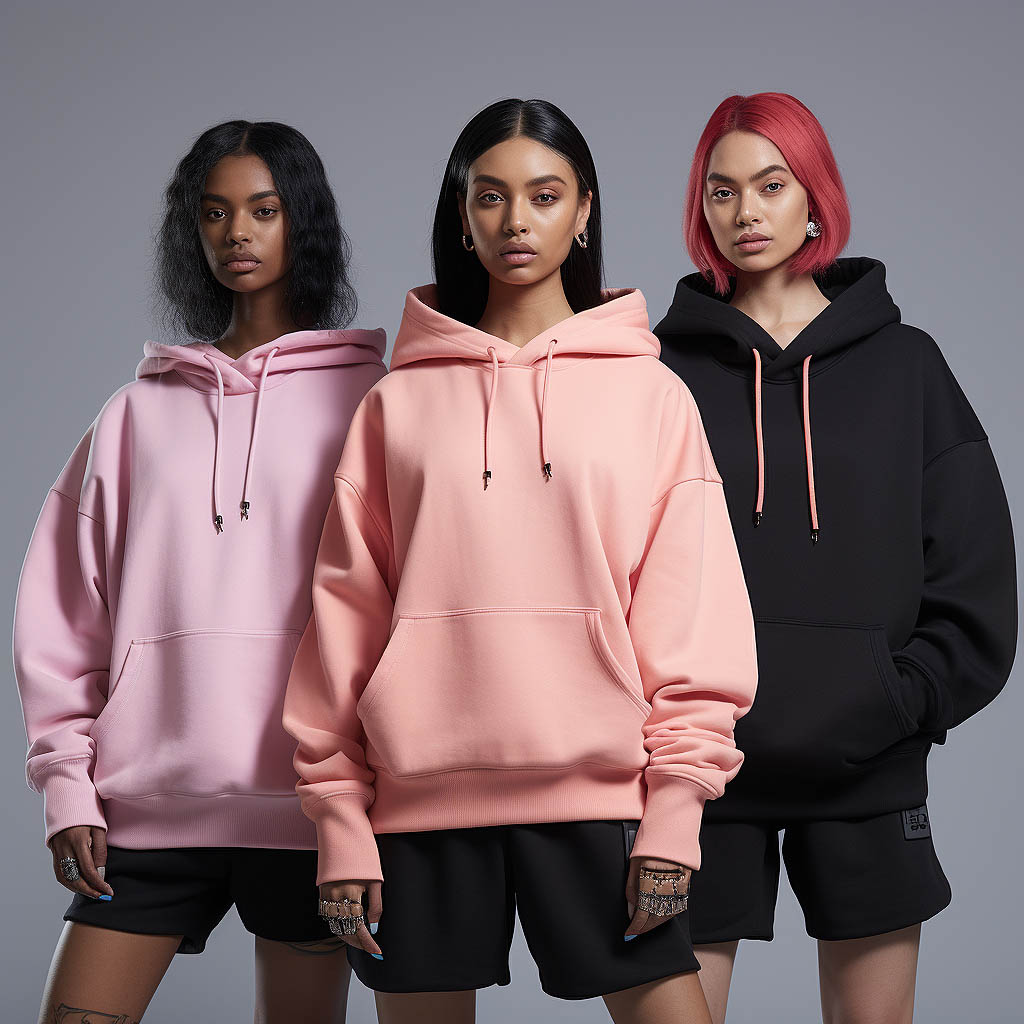 A visual representation showcases the aesthetic versatility of oversized hoodies.