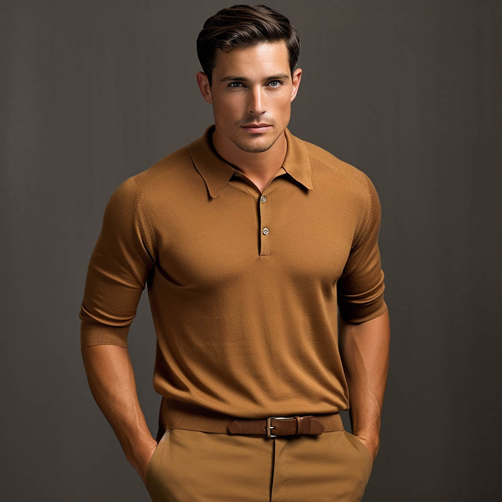 Jersey Knit Polo Shirts