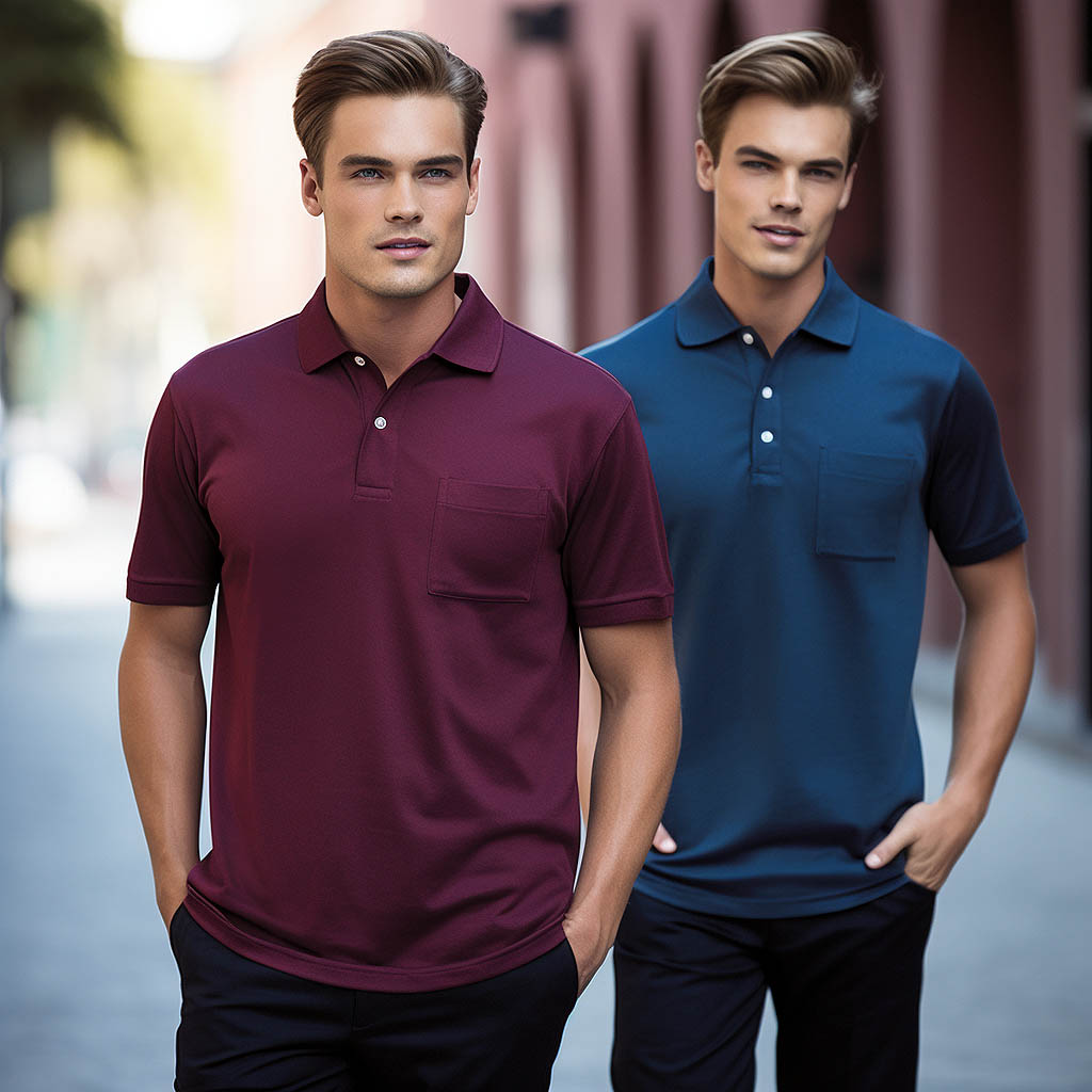 Pocketed Polo Shirts