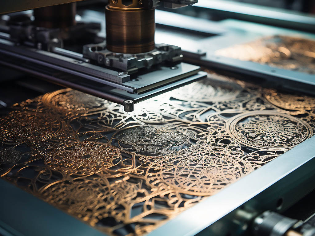 The image corresponding to the topic "Exploring the Technology Behind Digital Direct Printing" provides a visual representation of the offset printing process, highlighting its complexity and limitations.