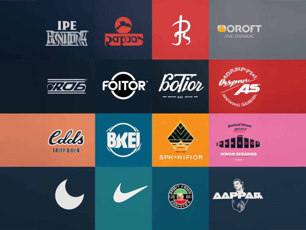 The image shows a collage of popular retail logos and online shopping platforms known for offering affordable activewear options.