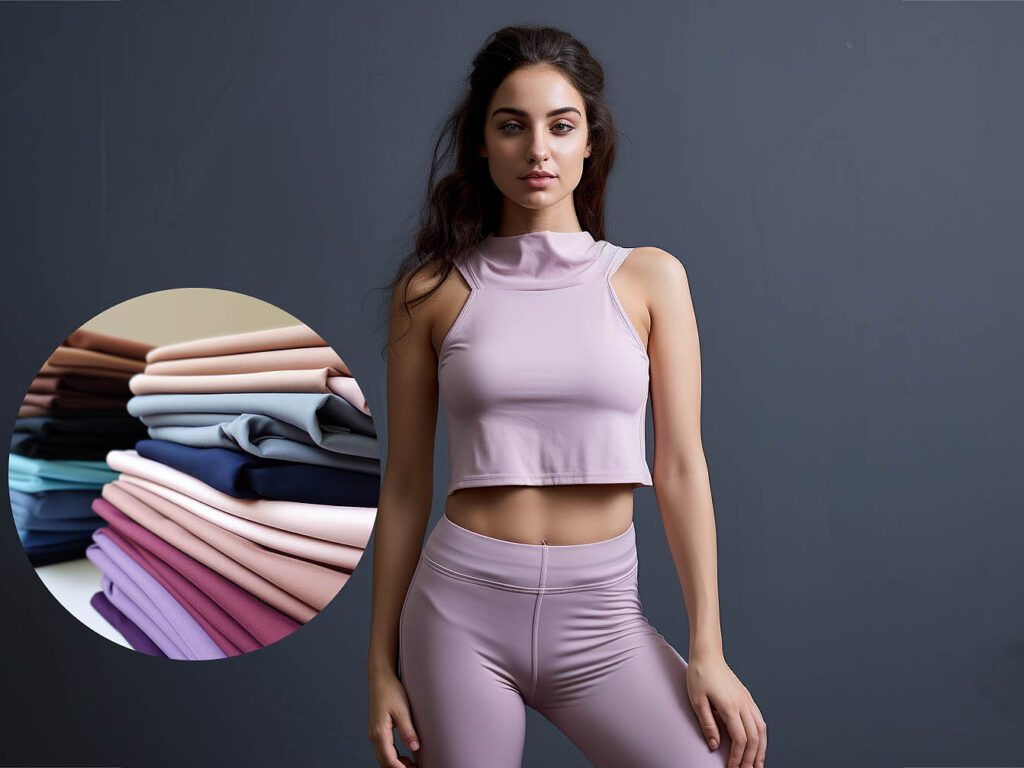 Brushed cotton fabric solid color