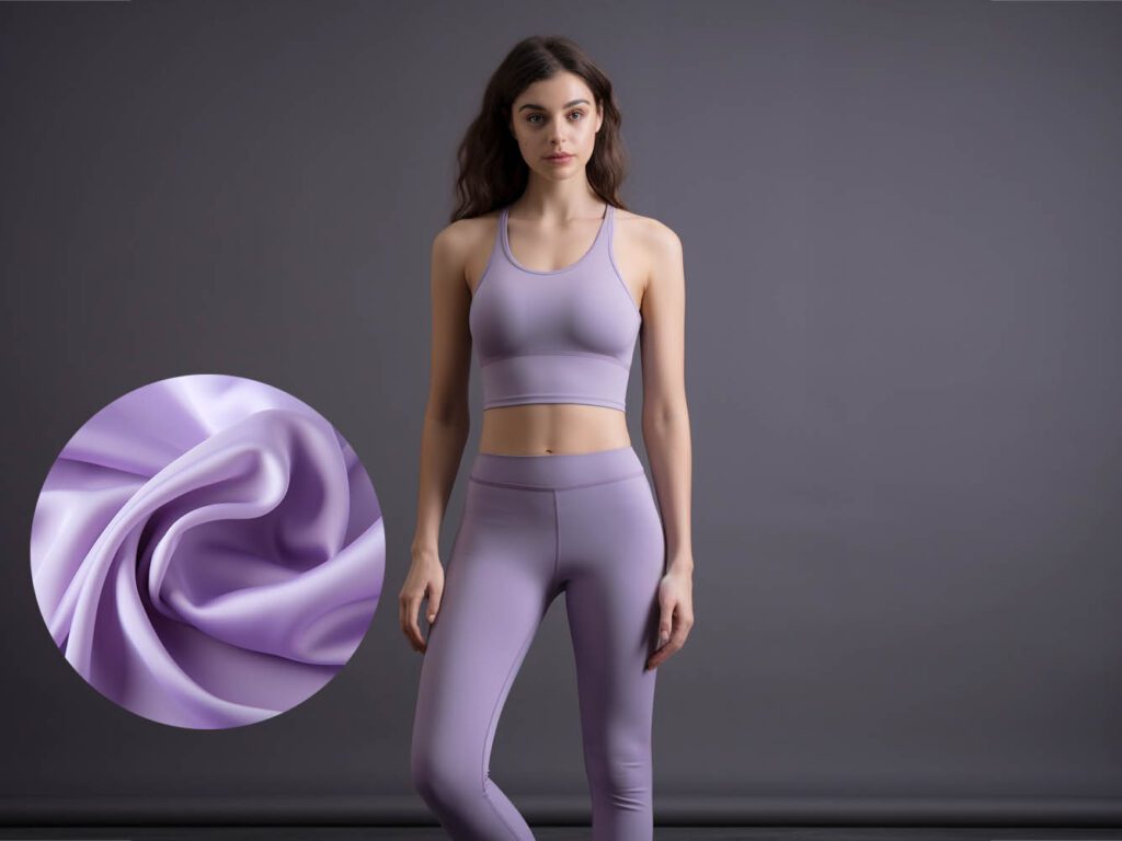 Nylon fabric solid color