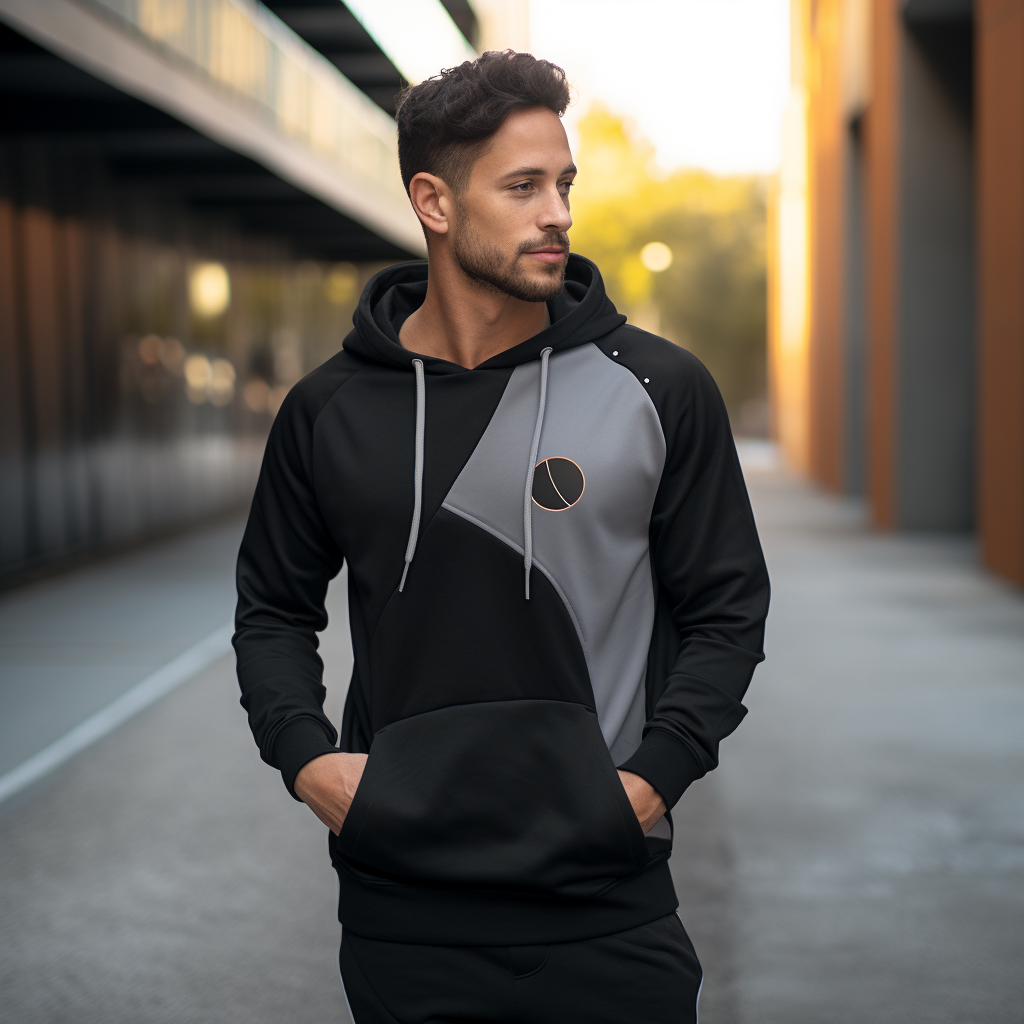 hoodies customized Model Show Pictures