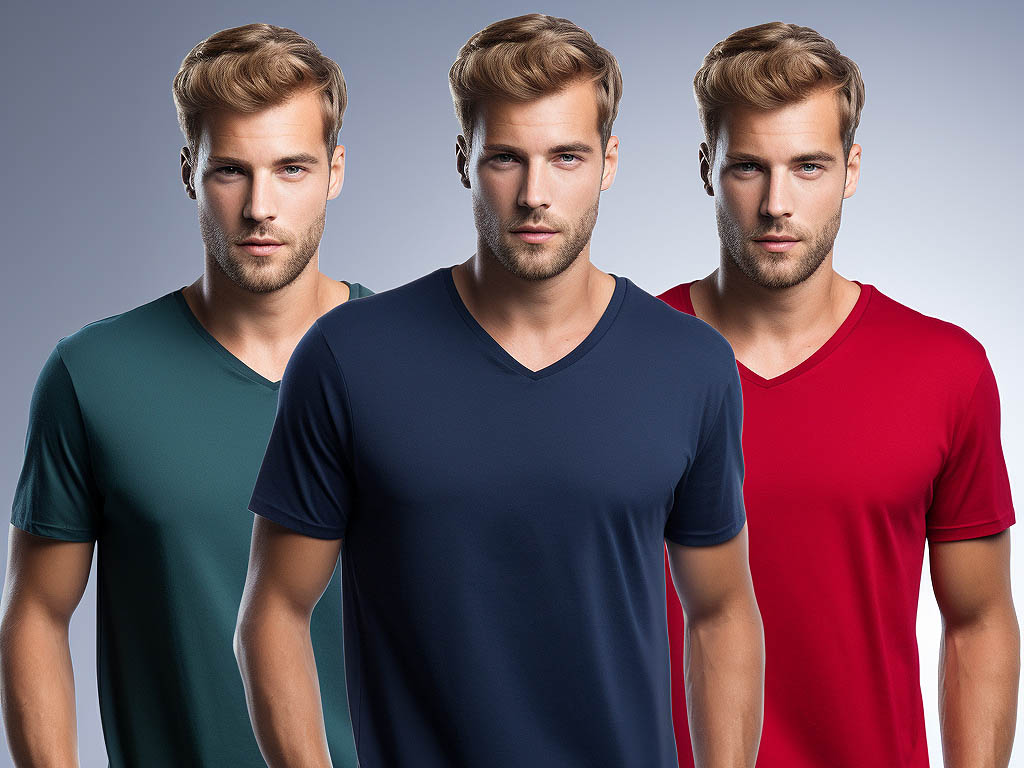 Imagine the vast array of neckline designs that can redefine the style and comfort of a T-shirt.
