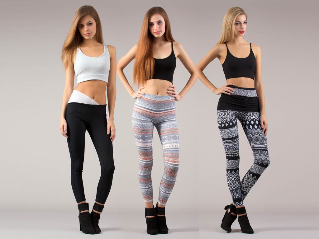 Leggings in Asia, especially in East Asia, are closely linked to local pop culture and street fashion.