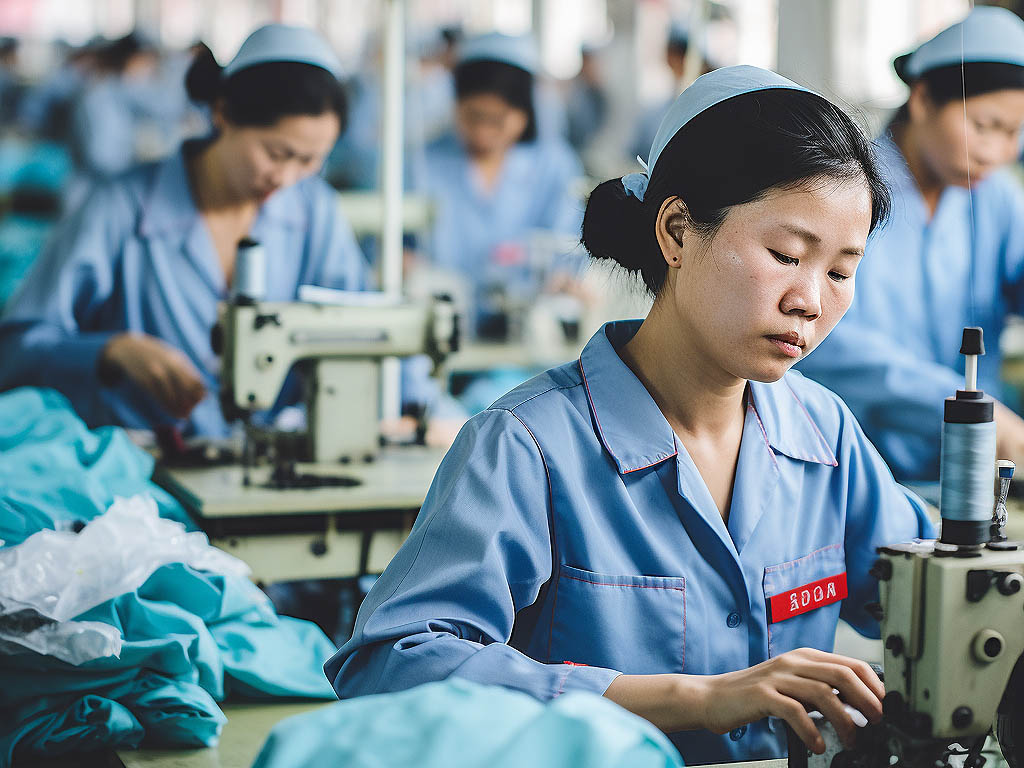 One of the challenges faced by the Chinese textile manufacturing industry is the rising labor costs.