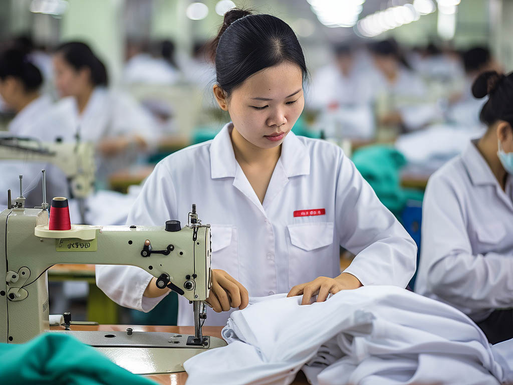 Vietnam offers a significant advantage in the textile manufacturing industry due to its low labor costs.