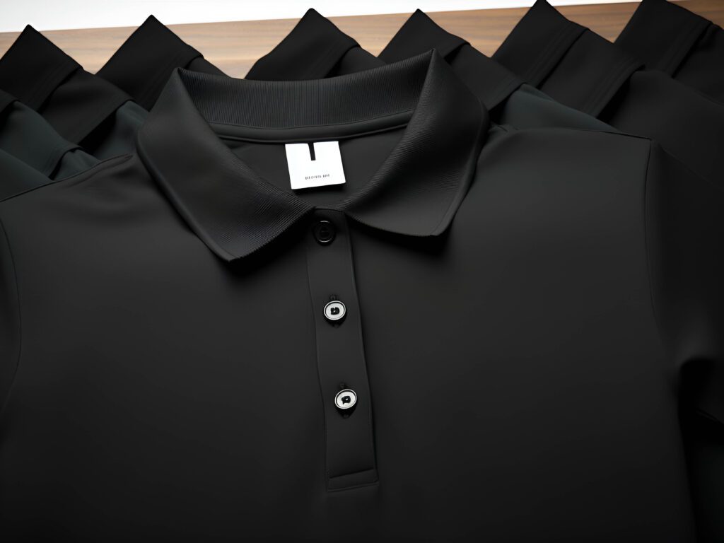 BLACK POLO SHIRT