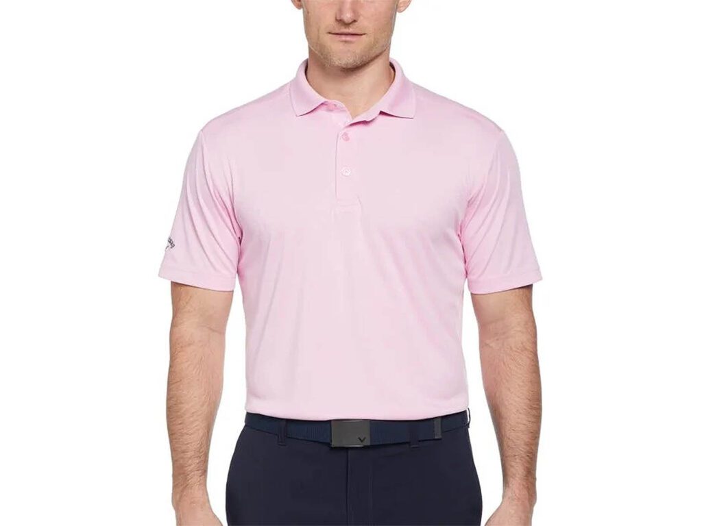 Callaway Solid Golf Polo Shirt - ON SALE