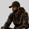 Stealth Mode Activated: Camouflage Hooded Sweatshirt for Ultimate Concealment and Comfort