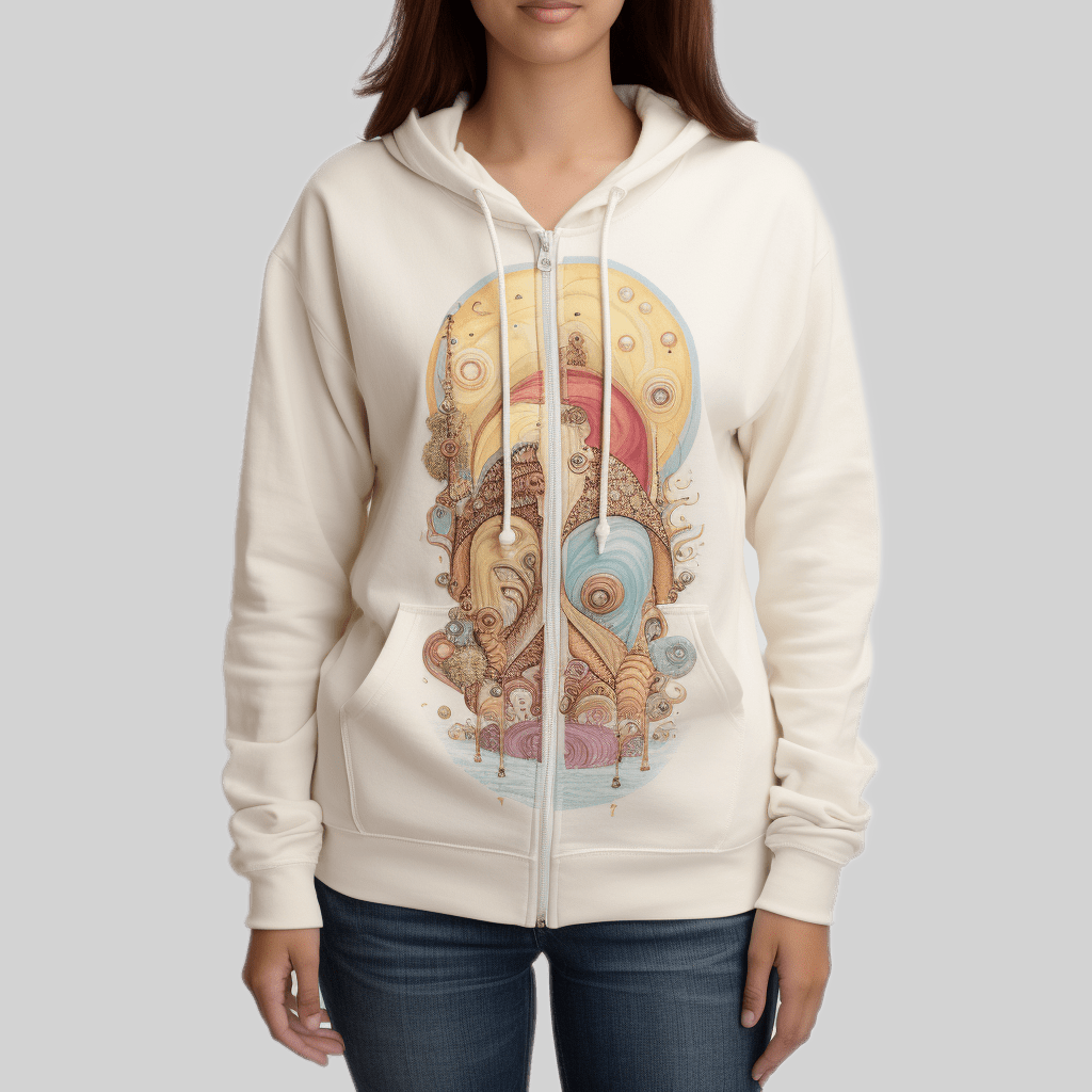 Versatile Comfort: Zip-Up Hooded Sweatshirts for Layering Ease and Stylish Everyday Warmth