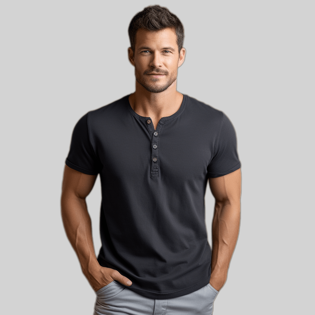 T-shirt Henley: Effortless Style, Comfortably Casual