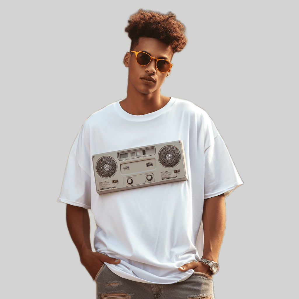 Experience Retro Cool with Our Oversized 90's T-Shirt: Vintage Vibes, Modern Comfort