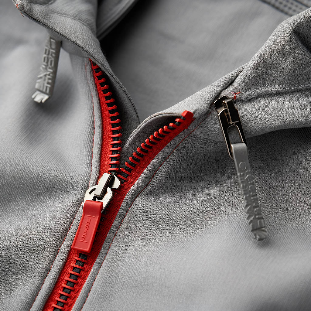 An image showcasing close-up details of stitching and construction techniques used in essential t-shirts. It highlights double-stitched seams, reinforced hems, and flatlock seams for durability and comfort