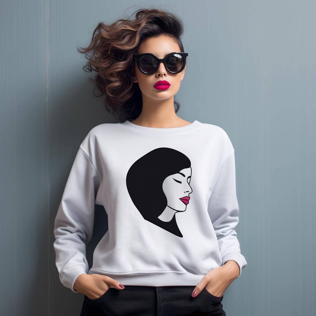 Chic Simplicity: Women's Crewneck Sweatshirt for Timeless Style and Ultimate Comfort