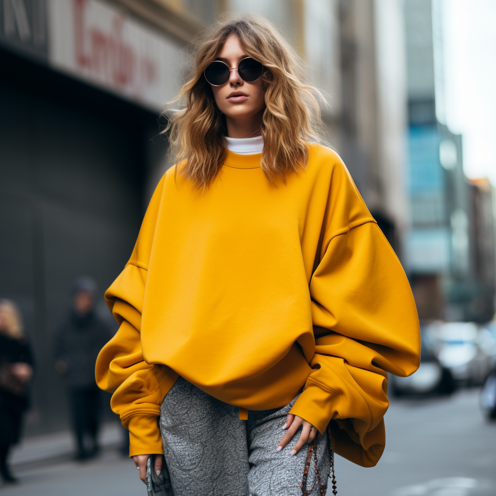 Comfort Meets Style: Embrace the Oversized Sweatshirt Trend for Ultimate Relaxation and Fashion