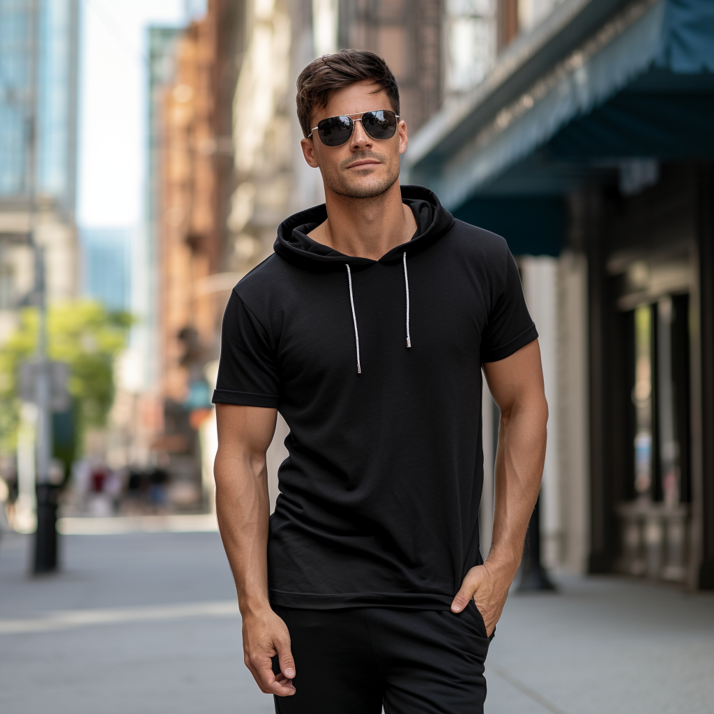Effortless Cool: Our Hoodie T-Shirts Fuse Casual Comfort with Street-Smart Style