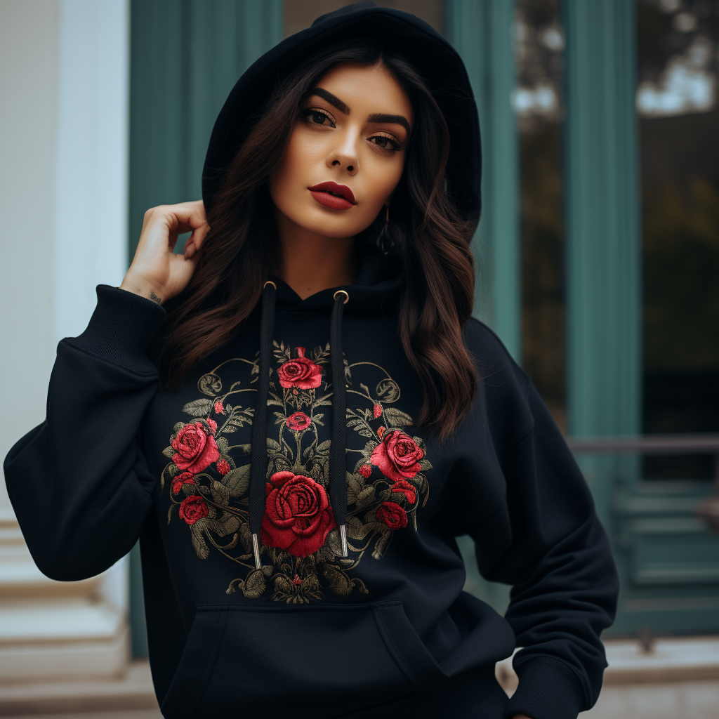 Elevate Your Look: Premium Embroidered Hoodies for a Touch of Elegance in Casual Wear
