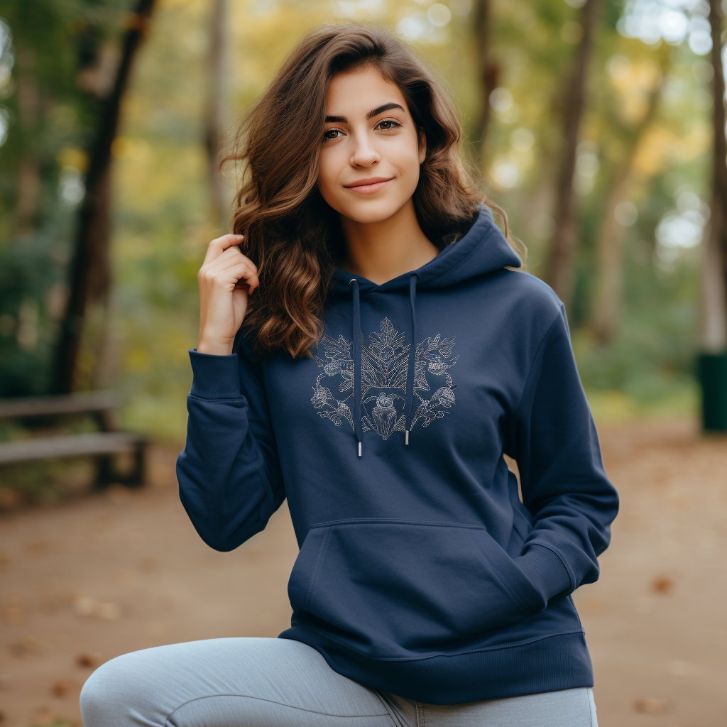 Elevate Your Look: Premium Embroidered Hoodies for a Touch of Elegance in Casual Wear