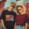Experience Retro Cool with Our Oversized 90's T-Shirt: Vintage Vibes, Modern Comfort
