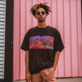 Experience Retro Cool with Our Oversized 90's T-Shirt: Vintage Vibes, Modern Comfort