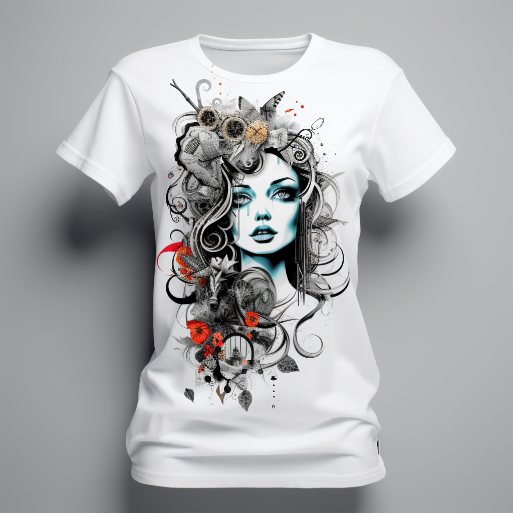 Manufacturer Custom Dtg Print T Shirt