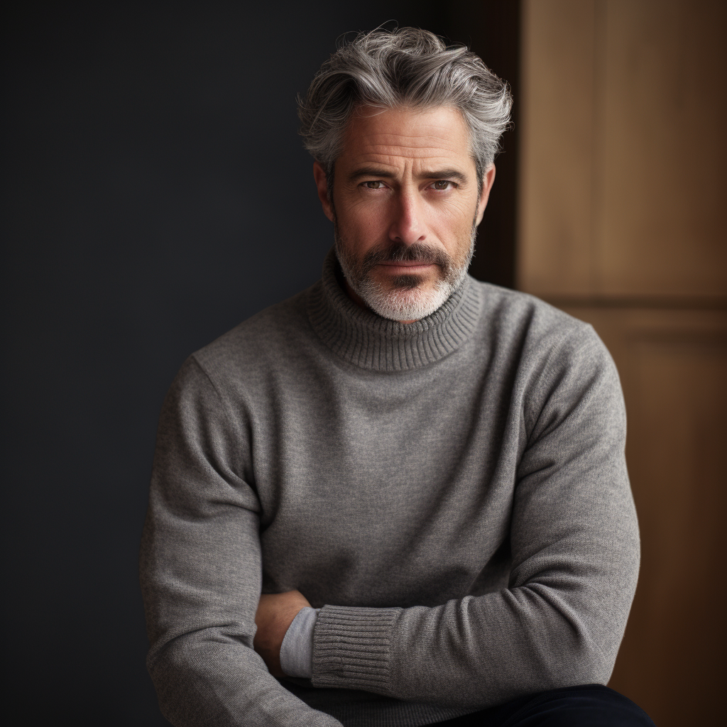 Luxury Redefined: Men's Cashmere Sweatshirt for Supreme Comfort and Timeless Elegance